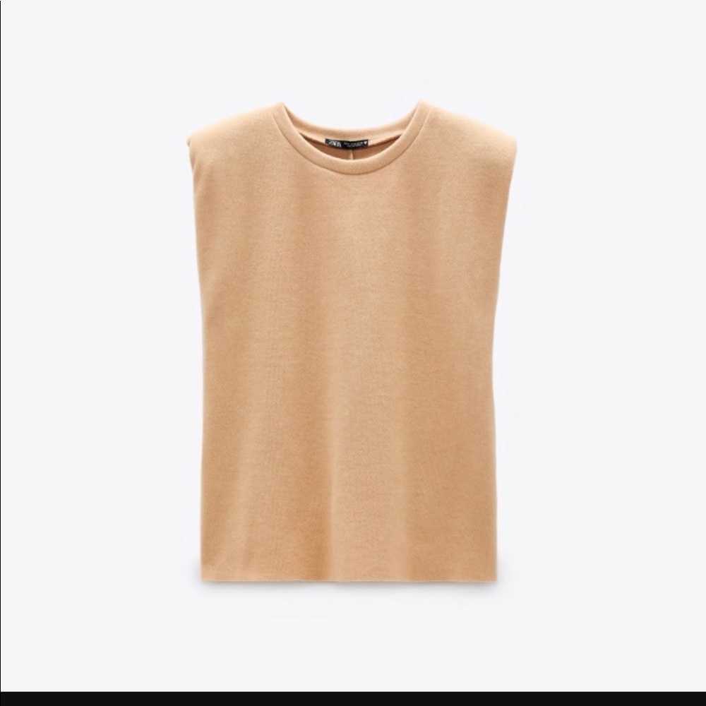 Zara Shoulder Padded Tank